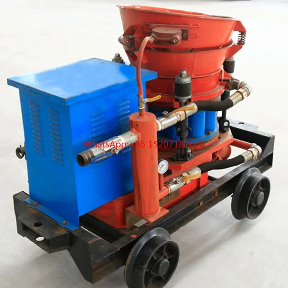 HSP-6 Dry Concrete Shotcrete Pump Machine For Sale Automatically Concrete Spraying Plastering