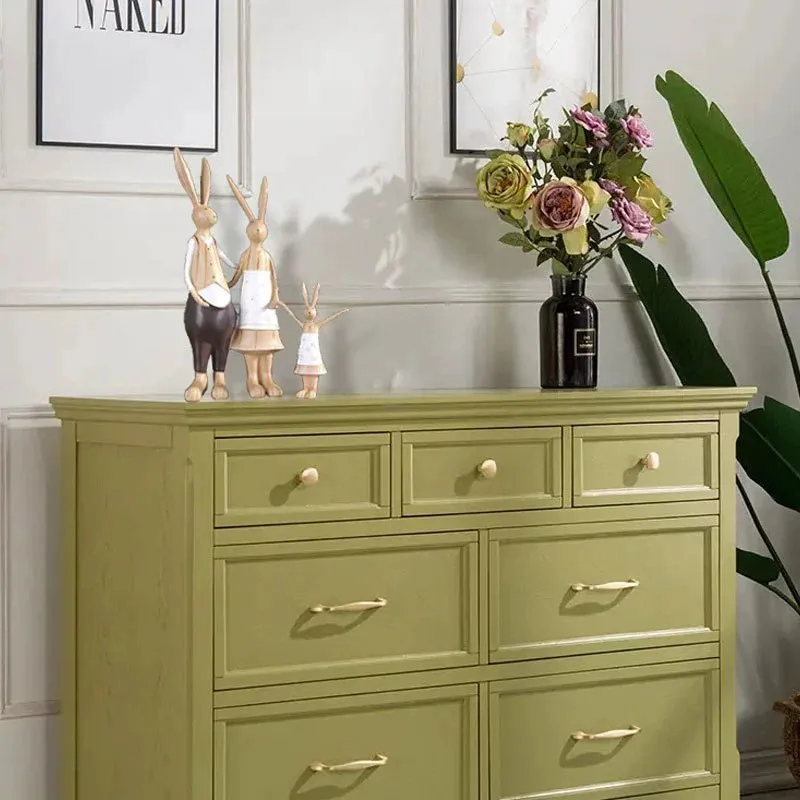 

Retro style rabbit family garden Easter Bunny Family Figurine Landscaping Prop Collectible Versatile for Window Sill Bonsai Deco