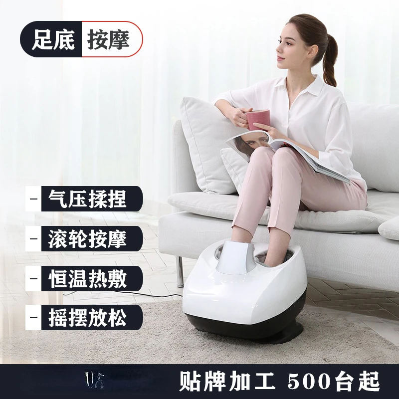 Amasar automático del masajeador de pies.