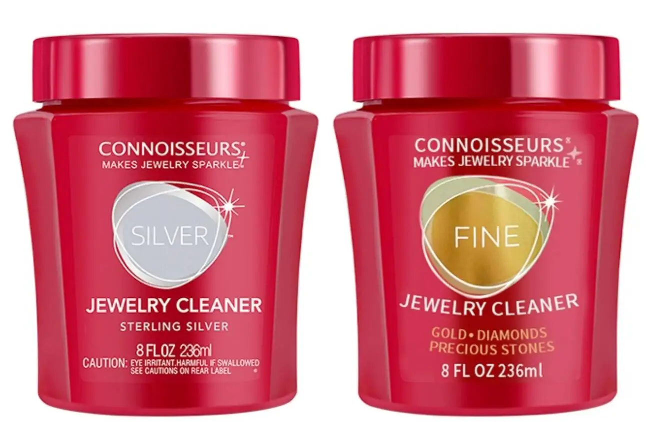 

Jewelry Cleaning Solution with Basket for Gold, Silver, Platinum – Precious Stones Cleaner for Jewelry