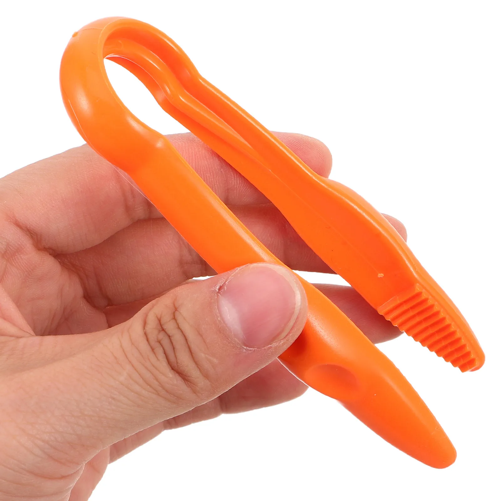 12Pcs Kids Tweezers Fine Motor Skills Plastic Craft Tongs Outdoor Exploration Education School Classroom Beads Jewelry Making