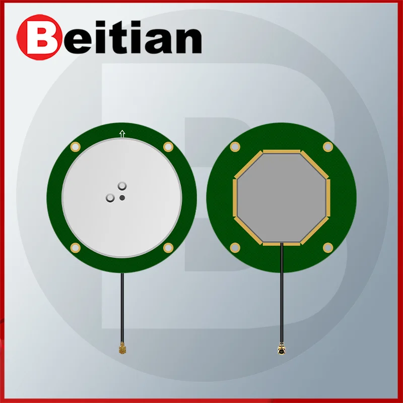 For Beitian GPS antenna NEO-M9N four-star single-frequency Beidou GNSS doubly fed point single-layer ceramic positioning BT-4520