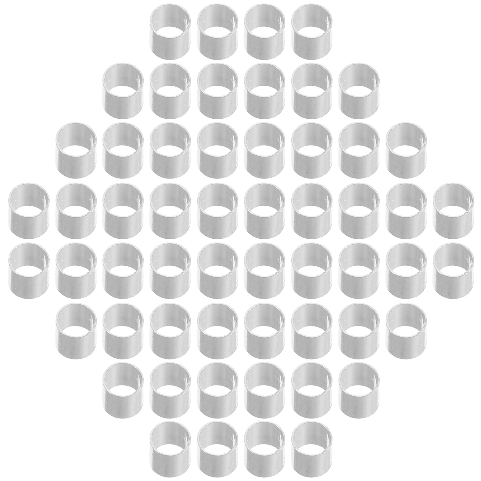 

500Pcs Jewelry Crimp Tube Copper Cord Thread End Caps for DIY Crafting String Crimping Accessories