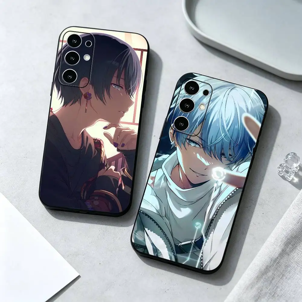 Hot Game Project SEKAI Aoyagi Toya  Phone Case For Samsung S25 S26 S24 S23 S 25 Ultra Plus FE Soft Black Cover