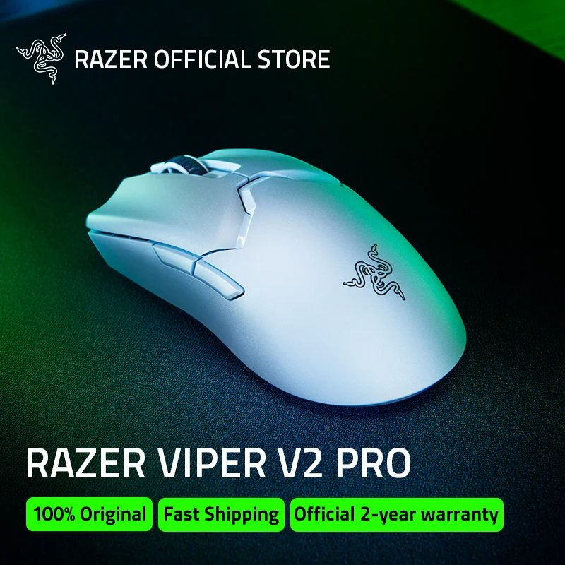 Razer Viper V2 Pro Lightweight Dual-Mode Wireless Gaming Mouse for PC Esports