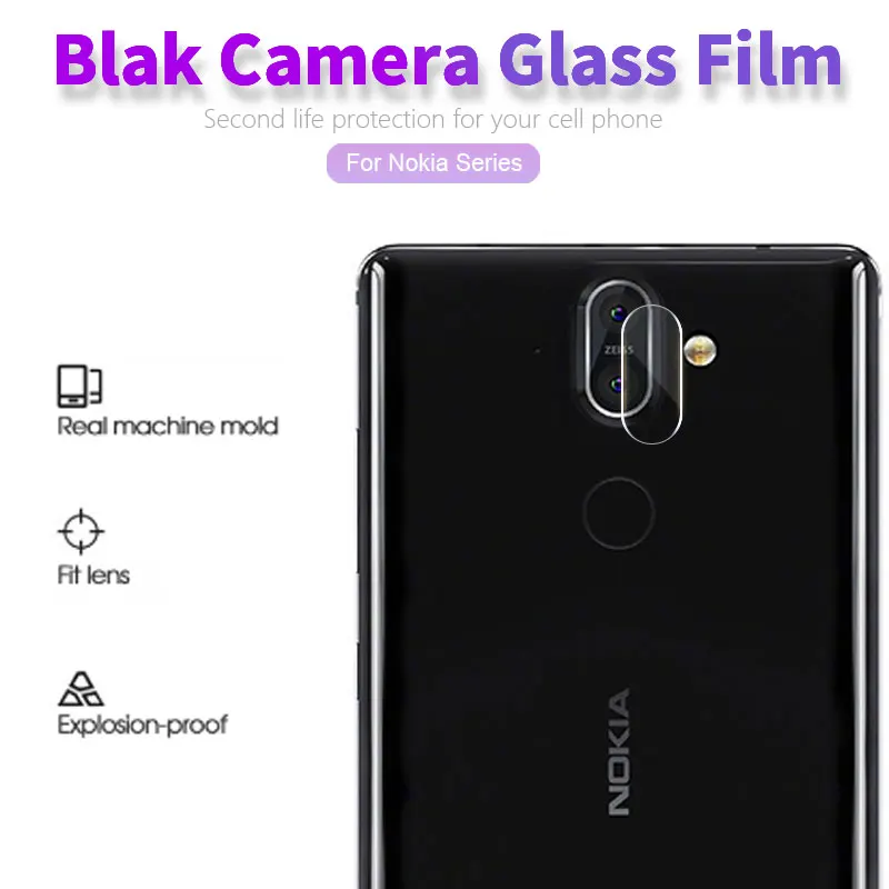 Camera Lens Tempered Glass Film For Nokia 7 7.1 8.1 X X2 X6 X7 2018 Plus 8 Sirocco TA-1046 Rear Back Camera Lens Protector