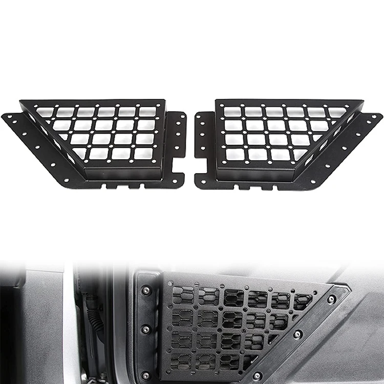 

Carbon Steel Front & Rear Door Storage Box for Ford Bronco 2021+ 2D/4D