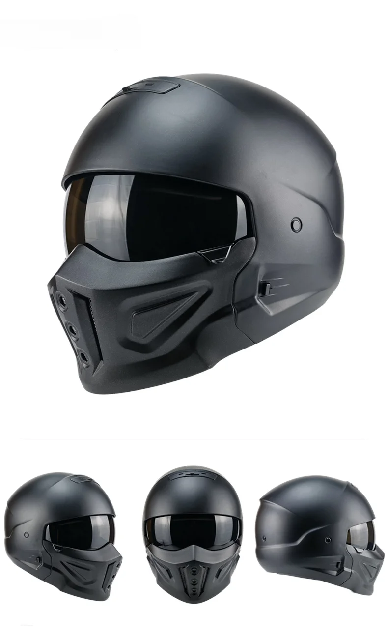 High Quality Helmet Motorcycle Personal Protective Helmets Full Face With Washable Lining Motorcycle Helmets