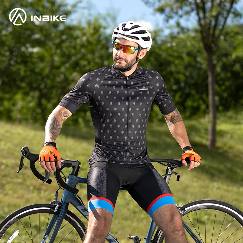 INBIKE Cycling Shorts Men's Summer MTB Shorts Broken Size Clearance 3D Silicone Cushion Sweat-wicking Quick-drying Bike Clothing