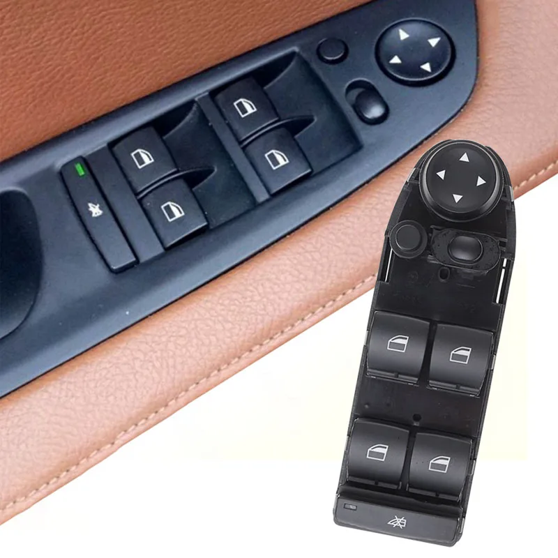 Car Window Control Switch Electric Glass lifter Control Buttons For BMW E70 E71 X5 X6 2007-2014 Car Accessories