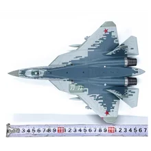 1:72 Russian Su-57 SU57 Fighter Stealth Aircraft Model Alloy Zhuhai Air ...