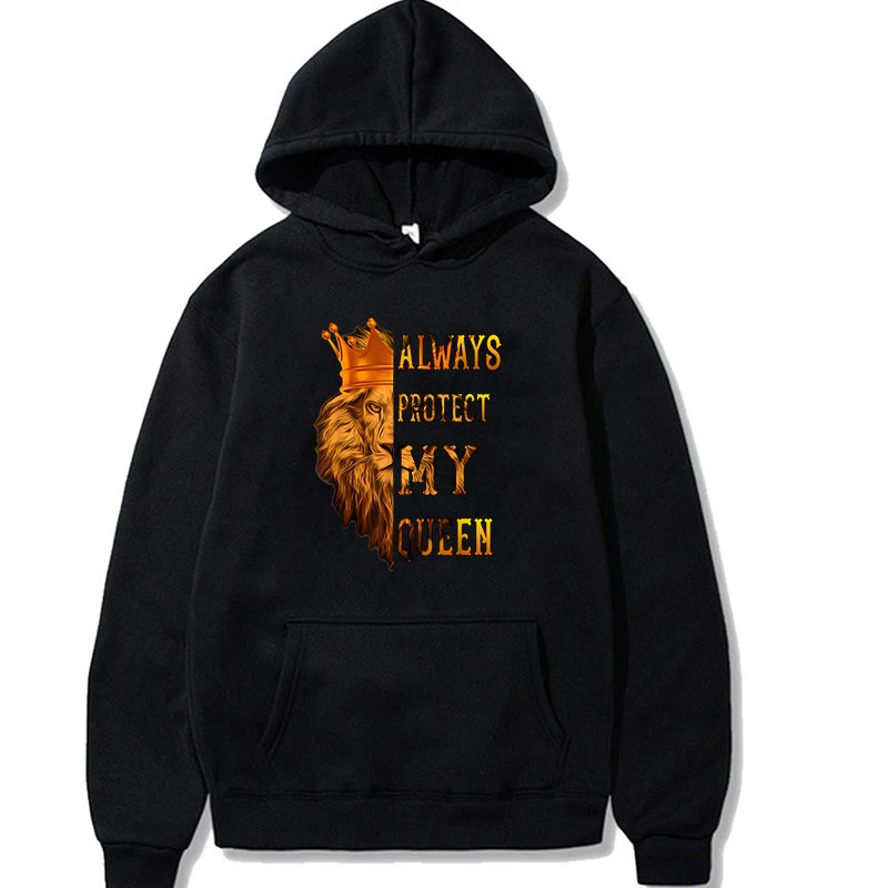 2024 Autumn Couple Matching Lion Tiger Hoodies \