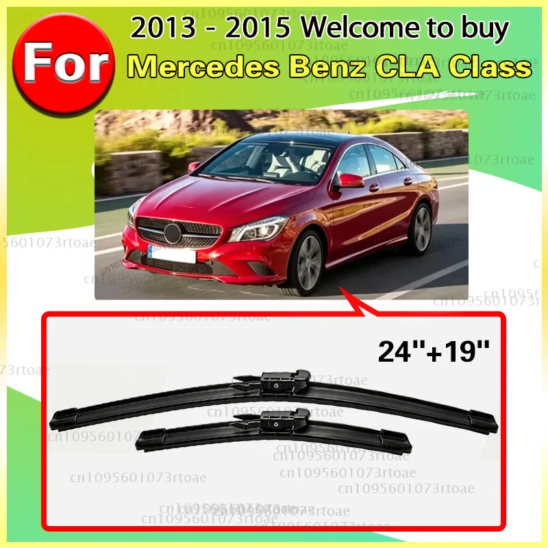 For Mercedes Benz CLA Class 2013-2015 High-performance wiper Window CLA180 CLA200 CLA220 CLA250 CLA45 AMG Front Wiper Blades