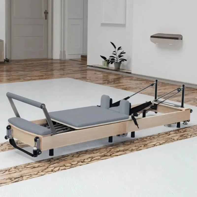 Pilates tower Adjustable Reformer Wood Pilates Reformer ProfessionalYoga Body Exercise Training
