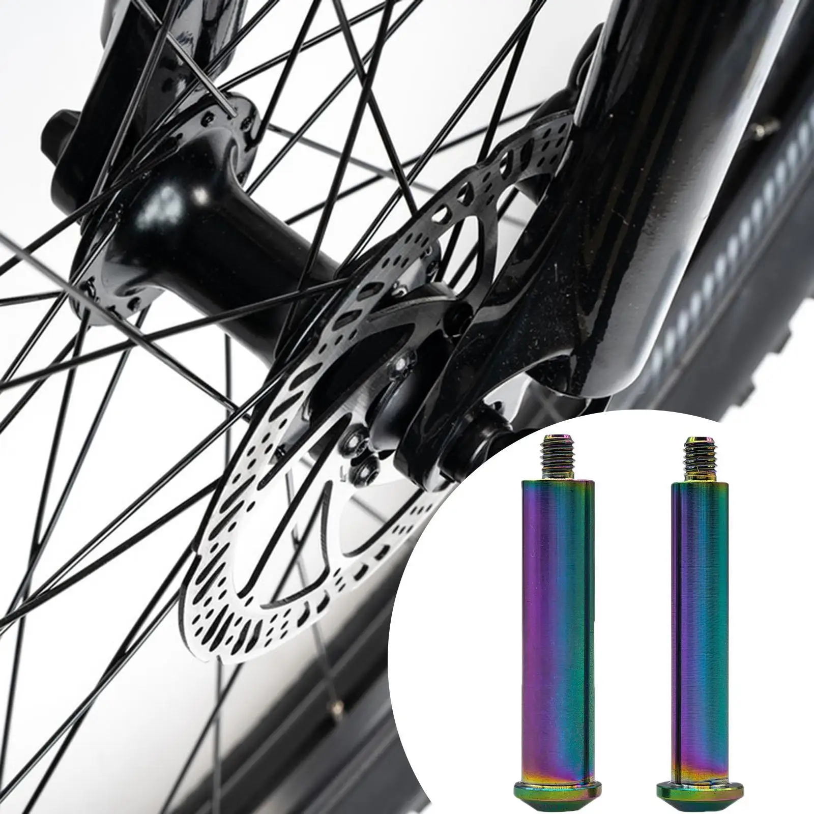 

Bike Chain Tensioner Guide Wheel Shaft M5 Thread Maintenance High Performance