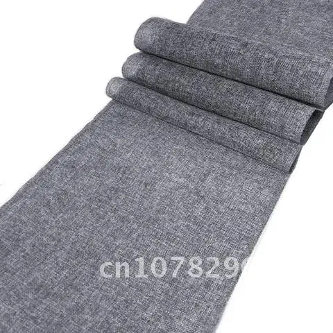 Natural Burlap Table Runner Linen TableCloth 30*182 cm For Wedding Party Economy Home Decoration AA8266