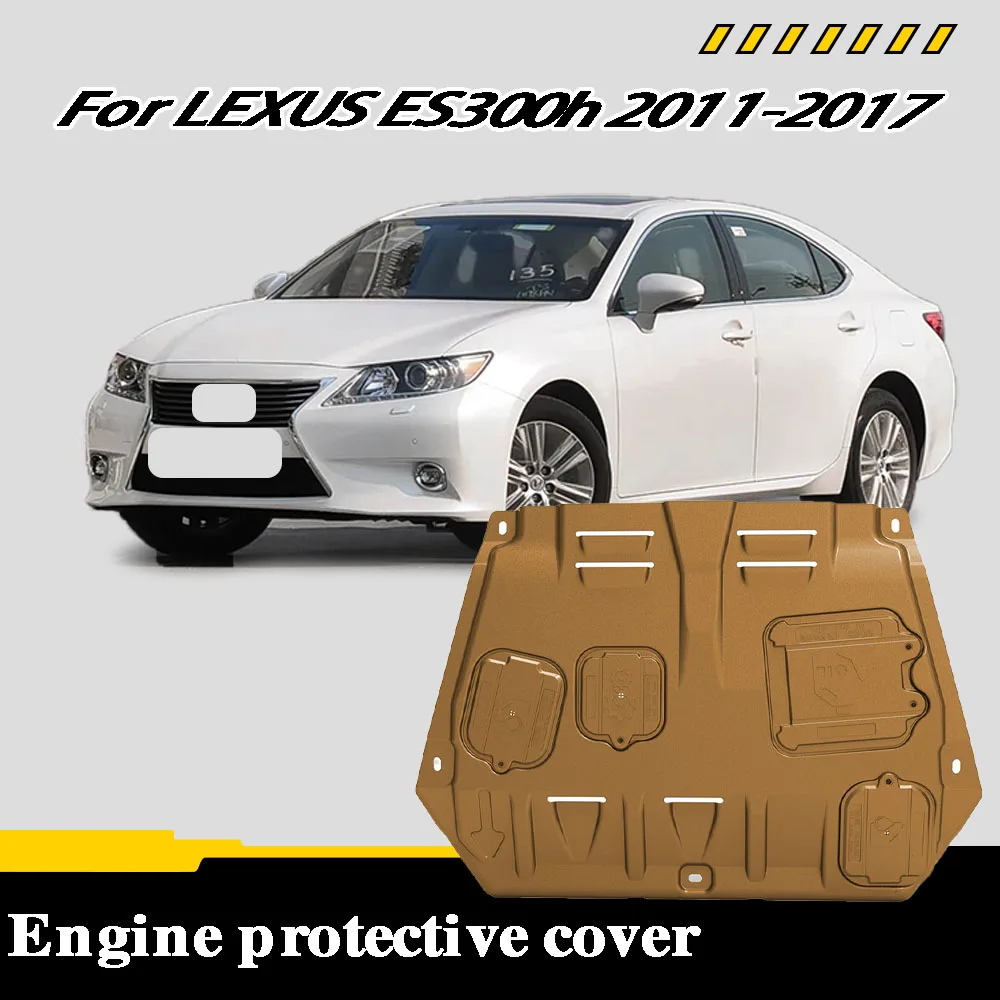 For LEXUS ES300h 2011-2017 2.7L Vehicle Specific Splash Resistant High Quality Engine Protection Cover Lower Mudguard