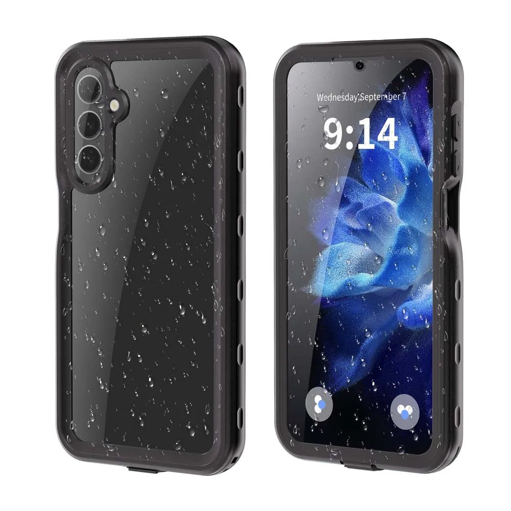 for Samsung Galaxy A16 5G Waterproof Case Protective Phone Pouch Swimming Shockproof Full Coverage with Button Cover