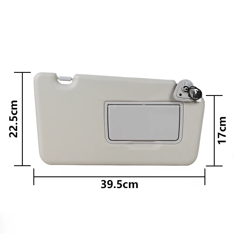For Renault Koleos 2008-2016 Front Sunvisor Wth Makeup Mirror With Light Car Accessories 96401JY65A 964005494R