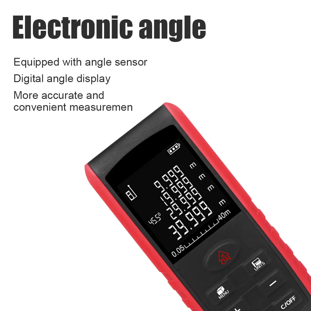 RZ-Distancemètre laser intelligent, mini ruban de mesure, télémètre laser, outils de mesure pour la maison, 50m, 70m, 100m