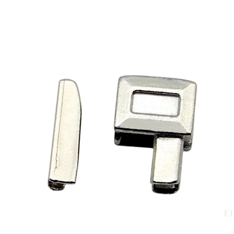 

[YU]10PCS Set Premium Metal Zipper Heads Gold Silver Bronze Black - Durable Smooth For DIY Clothing Luggage Repair