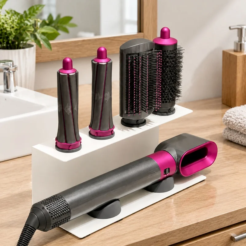 Durable Durable Hair Styling Tool Rack for Curlers, Straighteners, and Dryers - Bathroom Storage Organizer - Aliexpress Deal