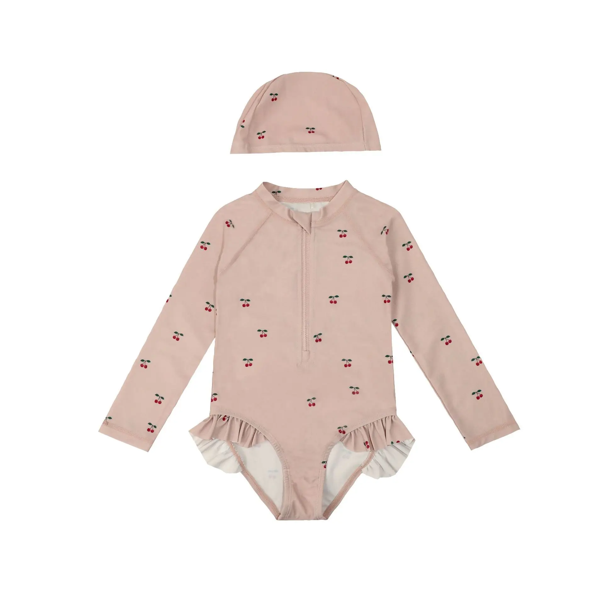 25 summer new toddler kids girls swimsuit cute cherry print onepiece swimsuit swimwear