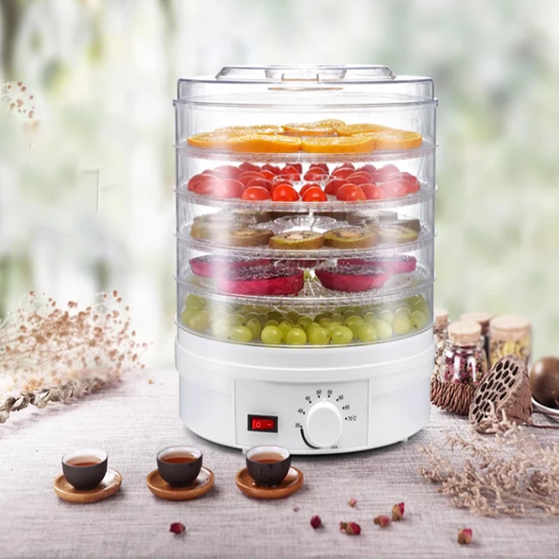 Electrical 5Layer Food Dehydrator Fruit Dryer Snack Food Meat Dehydrator Machine With Thermostat Control