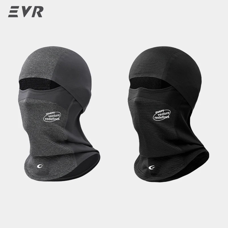 EVR Winter Riding Hood Wool Cold and Windproof Ski Mask Neck Scarf Breathable Men's and Women's Motorcycle Equipment