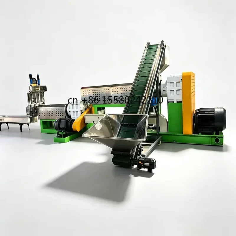 2026 hot High Efficiency Plastic Pelletizing Machine for PP PE Rigid Scrap Plastic Granulator Plastic Pelletizer
