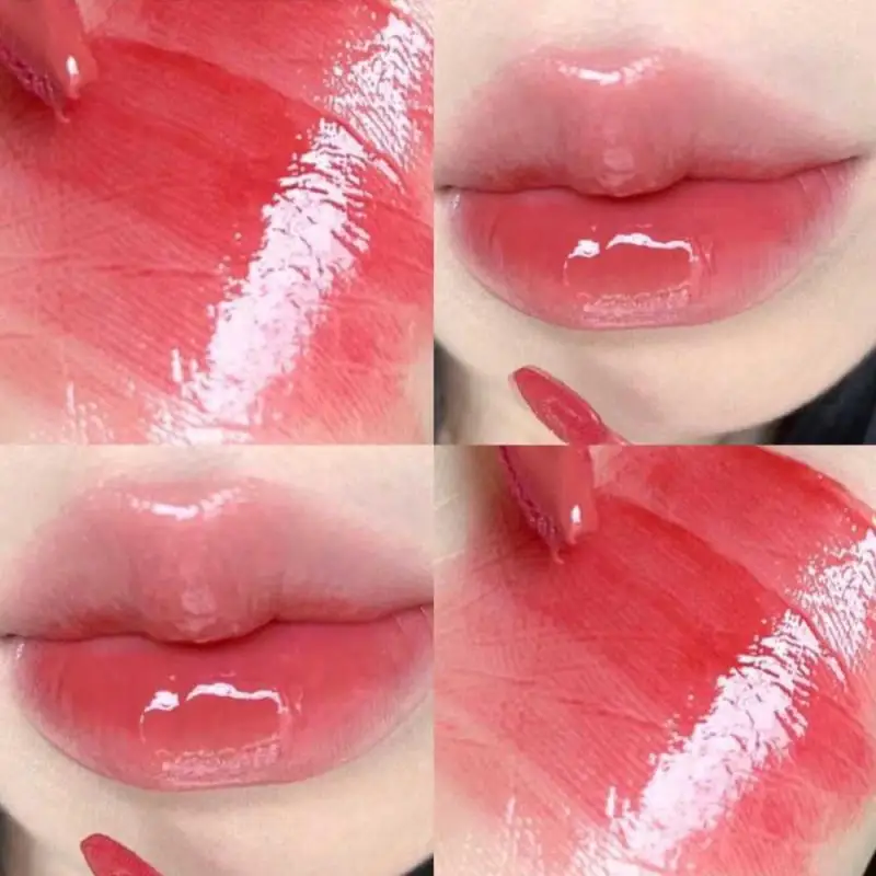 Lip gloss Spiegel wasserdicht Wasser Licht feuchtigkeit spendend kosmetische flüssige Lippenstift Lippen glasur