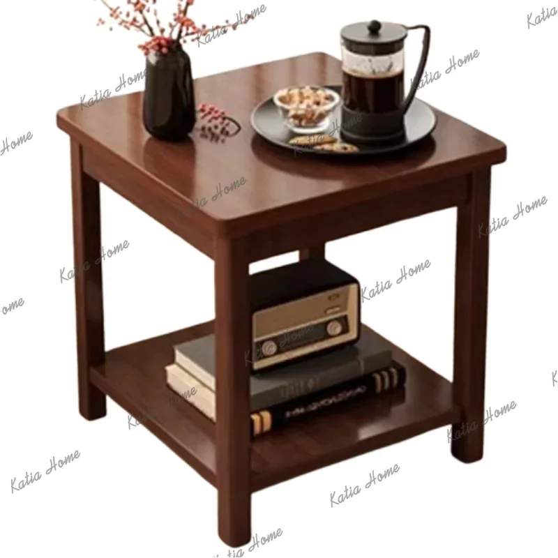 Factory Direct Rectangular Book Coffee Table Kitchen Wood Brown Modern Dressing Coffee Table Desk Side Design Tavolino Furniture