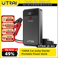 UTRAI JSTAR AIR Jump Starter 1000A 8000mAh Power Bank Portable Charger 12V Battery Jump Starter LED Light Car Starting Device