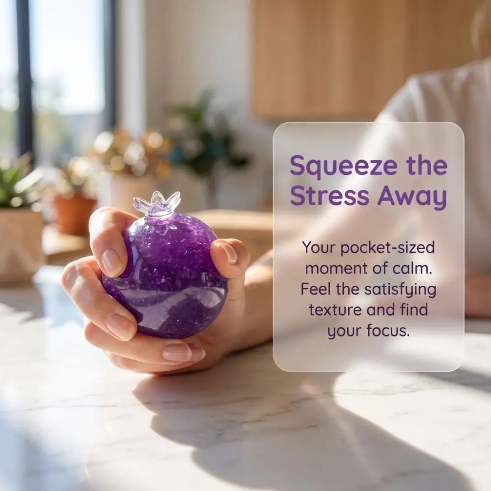 Kneading Creative Blueberry Squeezed Comfortable Super Soft Slow Rebound Fidget Funny Realistic Blueberry Pinch Office