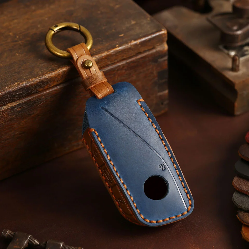 Leather Car Key Cas…