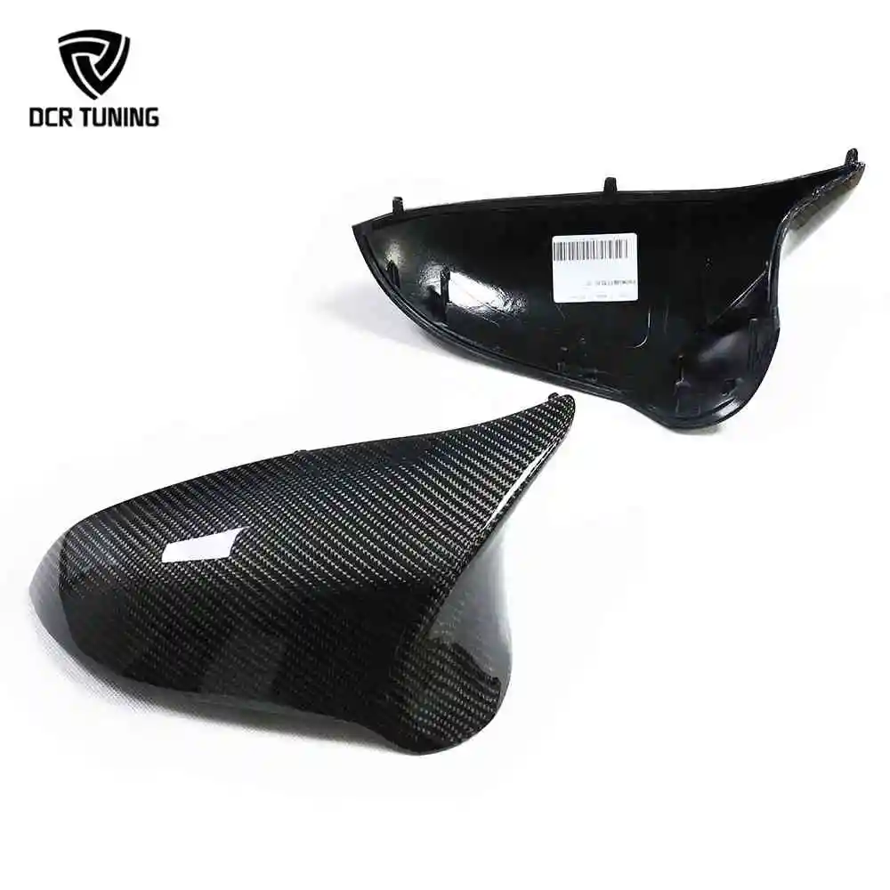 

LHD Horn Carbon Fiber Side Mirror Cover Replacement for BMW F87 M2C F80 M3 F82 F83 M4 2014-ON Support Mixed Batch
