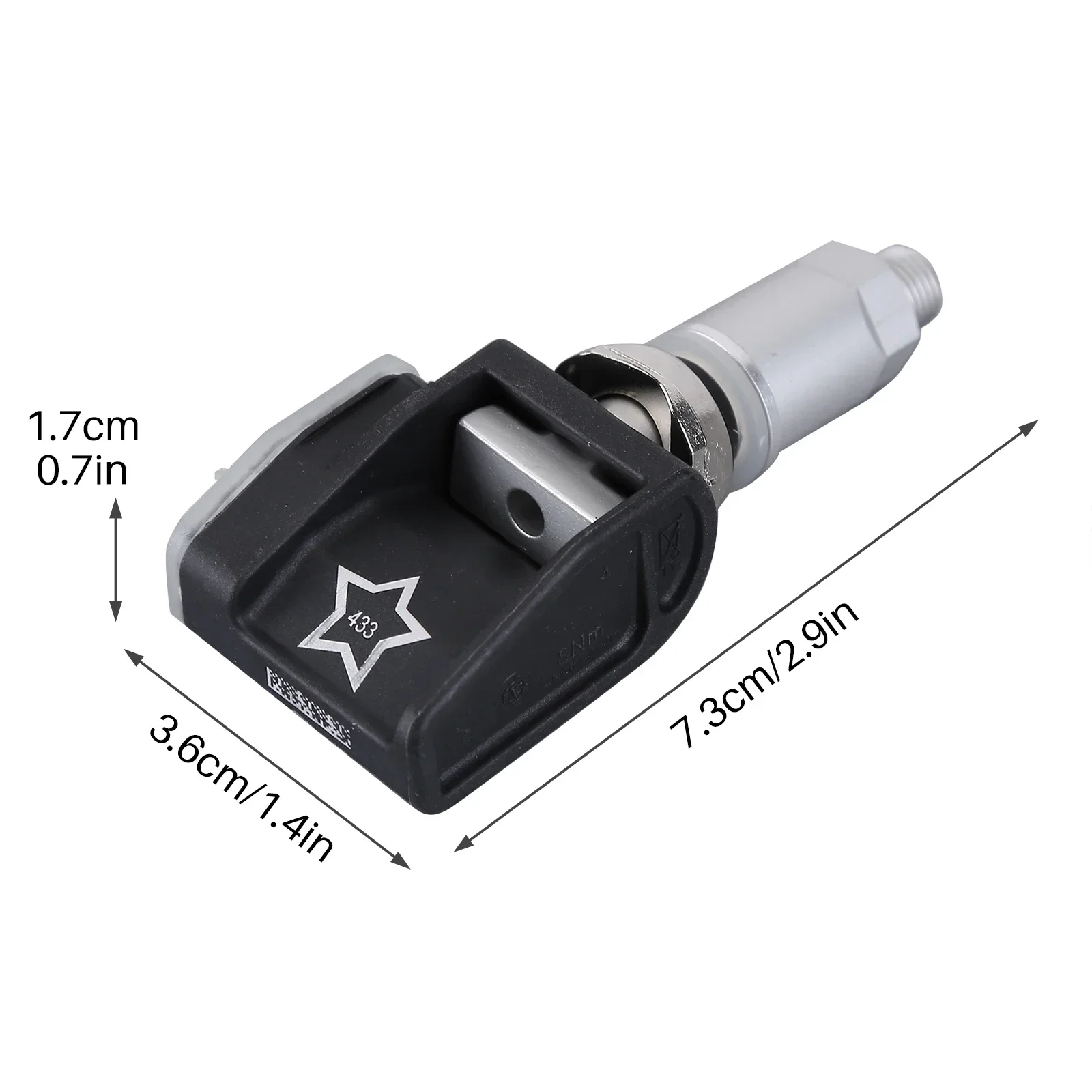 4x أجهزة استشعار ضغط الإطارات 36106872774 TPMS متوافقة مع BMW 3er G20 G21 5er G30 G31