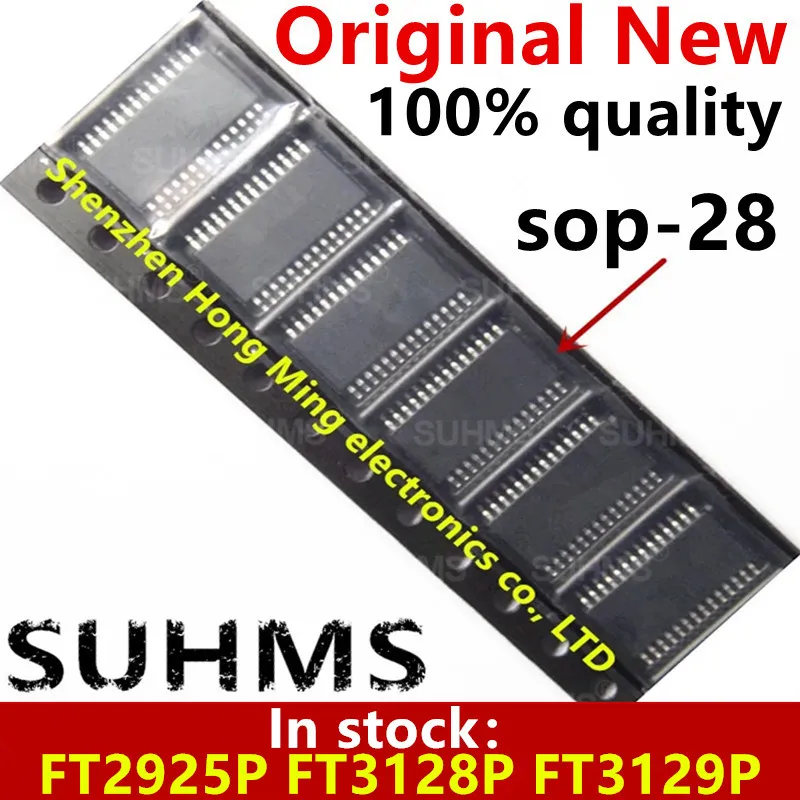 (1piece)100% New FT2925P FT3128P FT3129P sop-28 Chipset