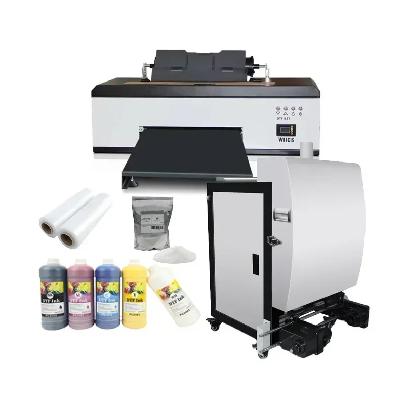 Super Value Factory StoreRoll DTF Inkjet Printer Impresora R1390 L1800 DX5 DTF T Shirt Cloth Sticker Garment Printing hineClara