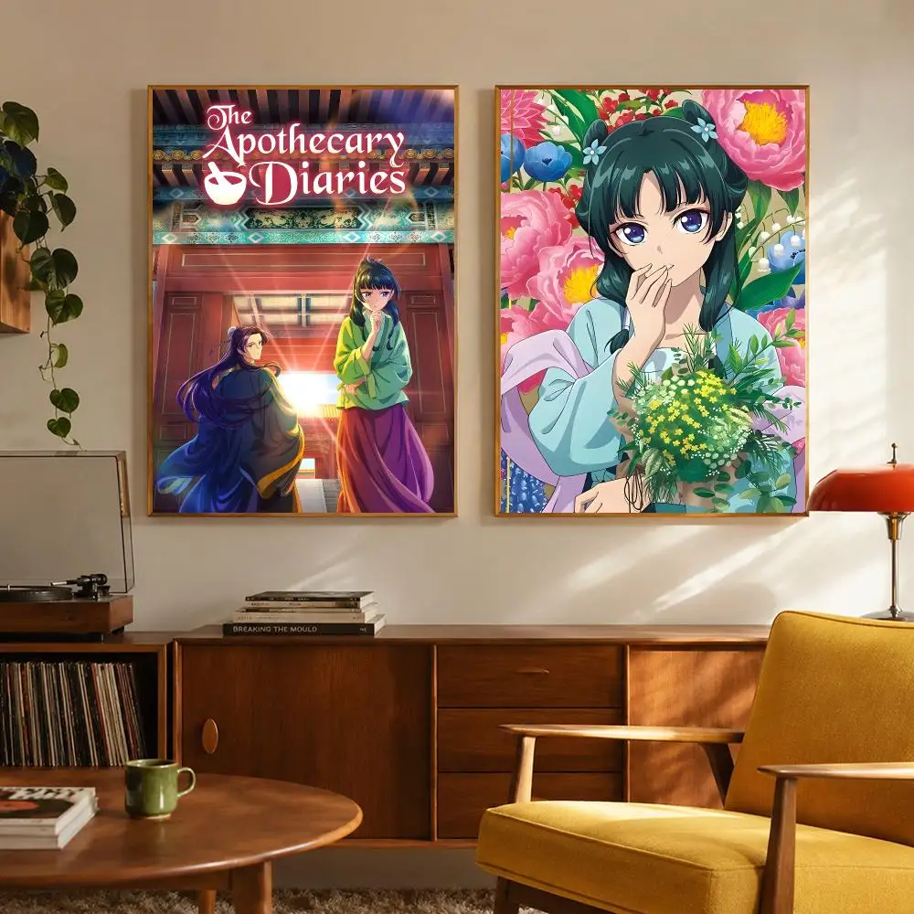 Anime Historical T-The Apothecary Diaries Poster Digital Solvent Print Waterproof PP Fade-Resistant Wall Art Room Decor Gift