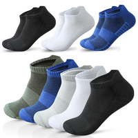 ‌3/5/10 Pairs Men's Running Short Socks Athletic Quick-Dry Breathable Mesh Sports Ankle Socks Lightweight Comfort Anti-Odor Sock