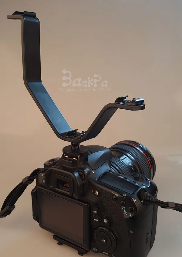 (V) กล้อง DSLR ขาตั้งแฟลชอะแดปเตอร์รองเท้าร้อนไมโครโฟน videl light ขาตั้งกล้องผู้ถือโลหะอุปกรณ์เสริมสําหรับสตูดิโอถ่ายภาพ