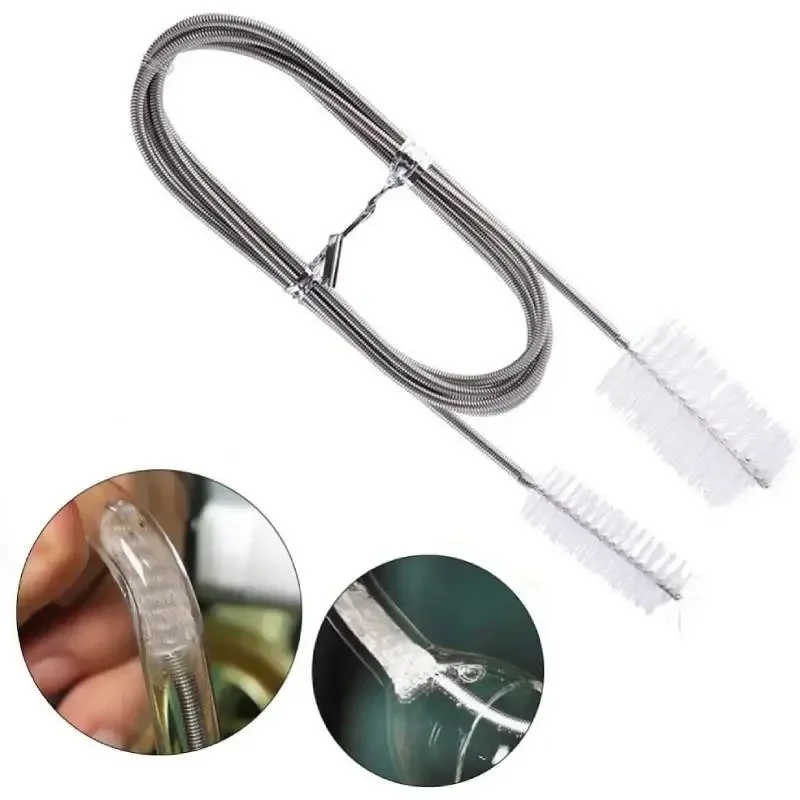 For Aquarium Aquatic Pet Supplies Gravel Hose Fish Tank Accessories Air Lines Aquarium Cleaning Brush Home 45/90CM Aquariums