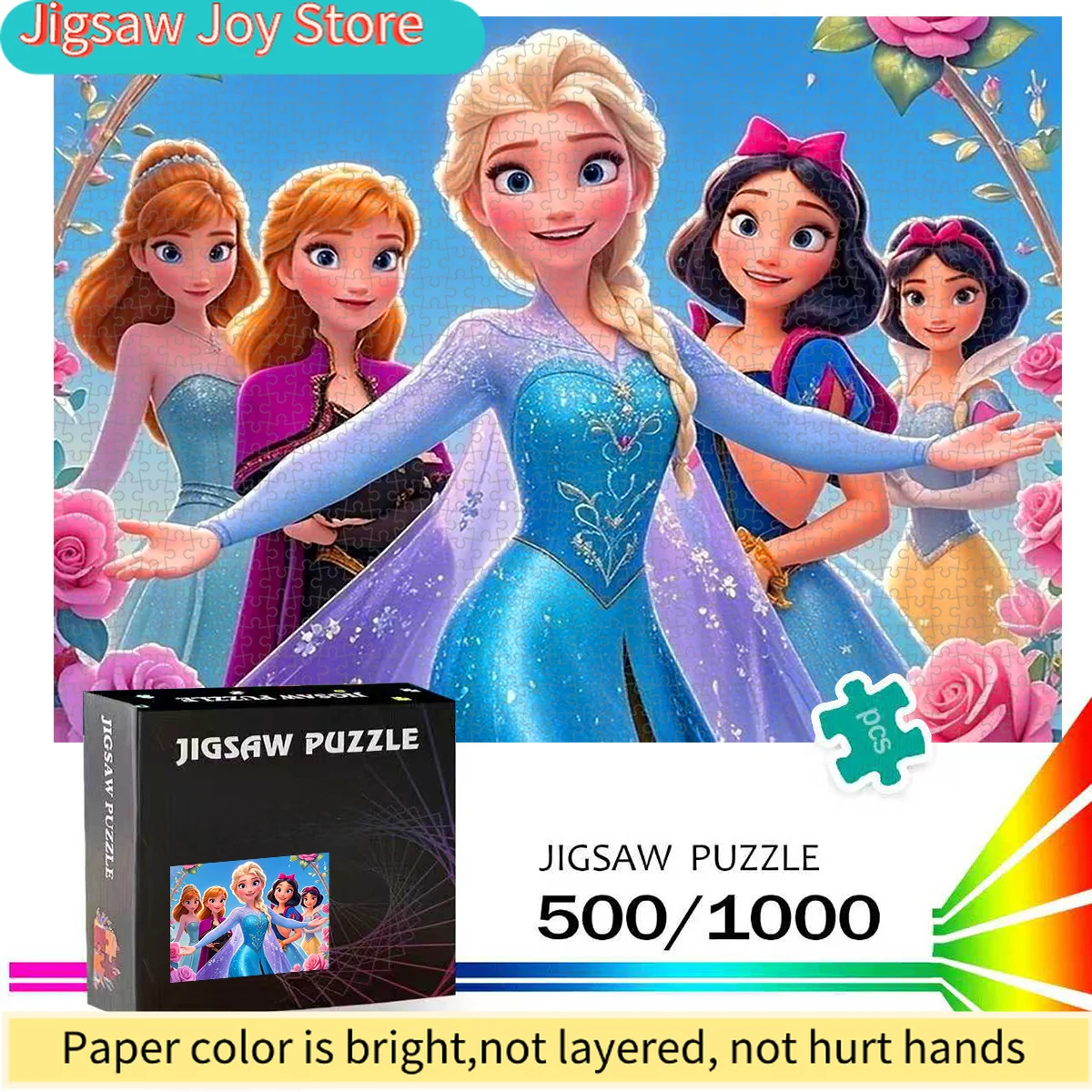 

Disney/Disney , Paper Puzzle, Puzzle, Adult Puzzle, Large Puzzle Princess Dreamy Party Scene Suitable for: Home Leisure Puzzle
