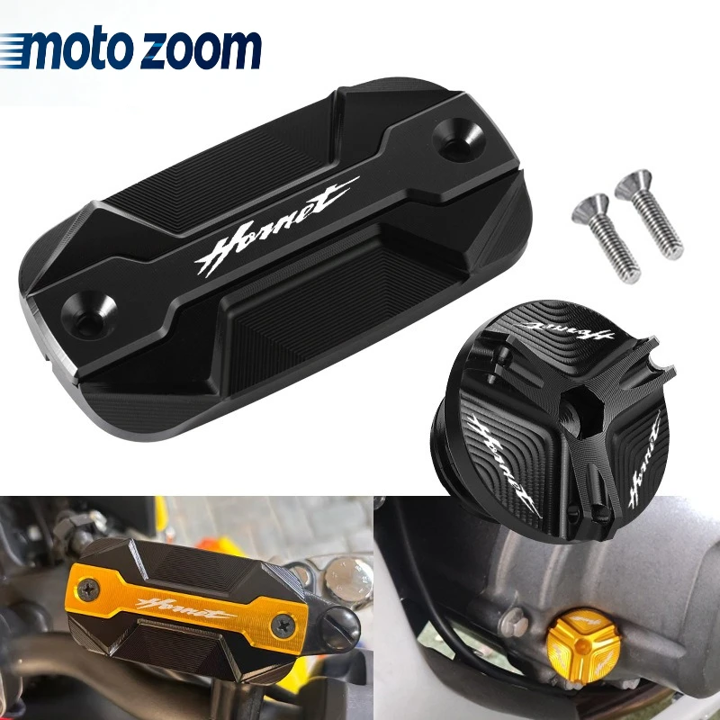 

For HONDA Hornet CB750 CB 750 2022 2023 2024 2025 Motorcycle CNC Brake Fluid Reservoir Cover Oil Tank Cap