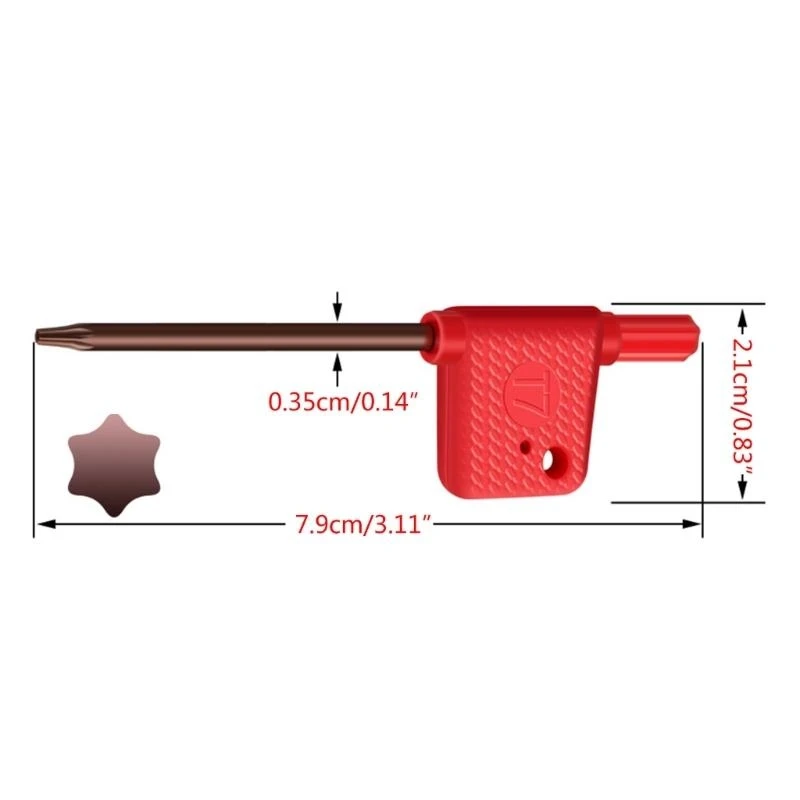 97QC أداة مريحة Torx Keys Wrench SPANNERS مثالية لمصلحو DIY Atmosts Perfect for Home Projects Tool Tool