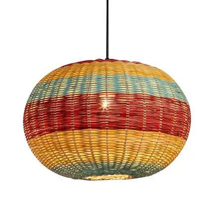 

Japanese chandelier, Southeast Asian living room, dining room, study, tea room, hot pot shop, Zen aisle, corridor, rattan art, r