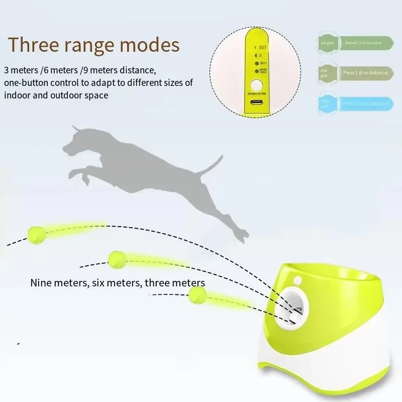 New Sustainable Interactive Dog Training Toy Emission Device Pet Toy