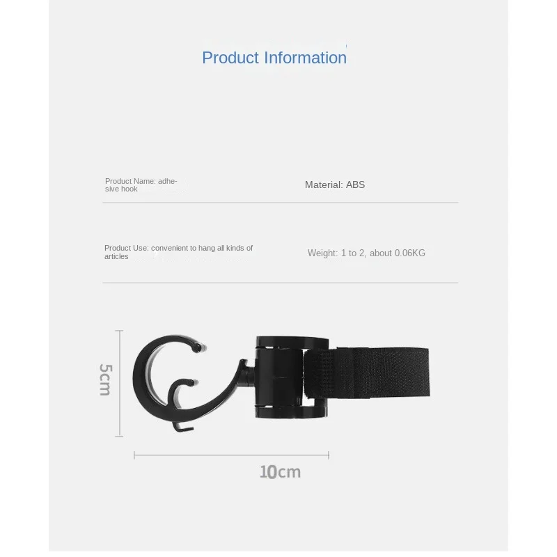 2 Stück Kinderwagen haken Kinderwagen zubehör Einkaufs stütze Mehrzweck-Kinderwagen haken Mehrzweck-Einkaufs wagen haken