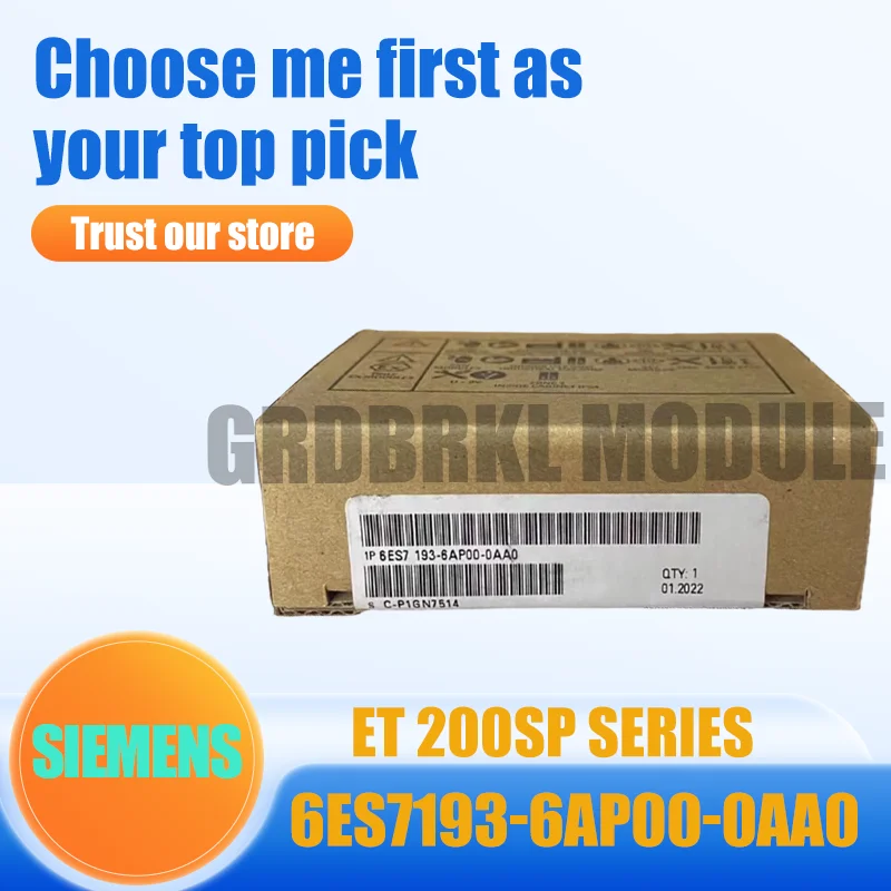 

New Original SIEMENS 6ES7193-6AP00-0AA0 6ES7 193-6AP00-0AA0 ET200SP Power Module